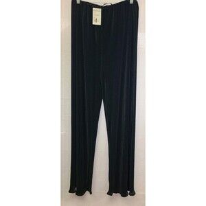 Reneec Womens Black Elastic Pants Sz Large Nordstrom 4712PTA Reneec.